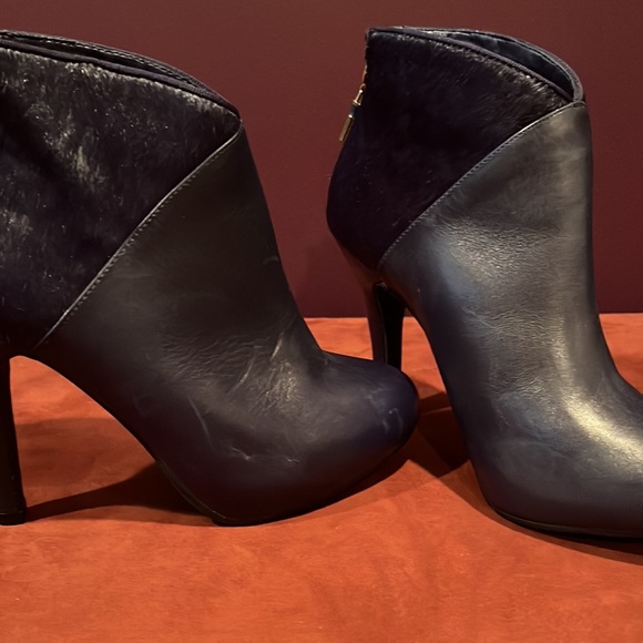 Me Too Blue Ankle Boot size 6 - Picture 7 of 8